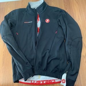 Castelli windproof winter training jacket, cycling